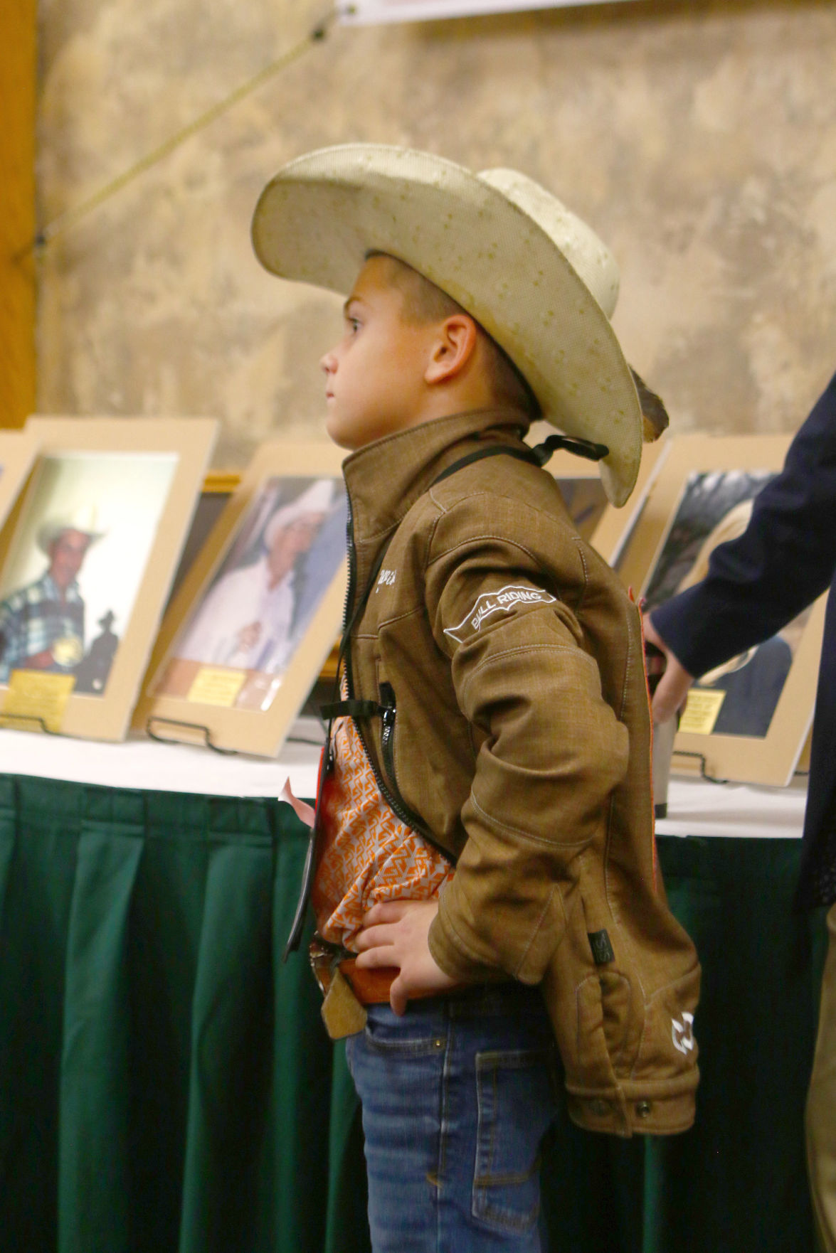 Young auctioneer
